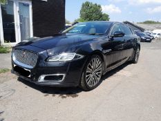 2017 JAGUAR XJL AUTOBIOGRAPHY V6 D AUTO 2993CC DIESEL SALOON BLACK >>--NO VAT ON HAMMER--<<