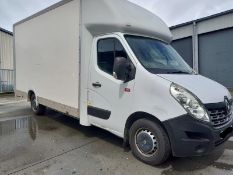 2018 RENAULT TRUCKS MASTER 35 LWB 2.3 DCI MANUAL PLATFORM CAB IN WHITE >>--NO VAT ON HAMMER--<<