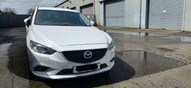 2014 MAZDA 6 SPORT D 2.2 DIESEL MANUAL SALOON IN WHITE