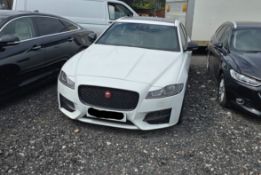 2015 JAGUAR XF R-SPORT D AUTO 1999CC DIESEL WHITE SALOON >>--NO VAT ON HAMMER--<<