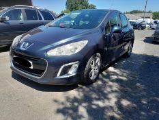 2013 PEUGEOT 308 ACTIVE NAV VERSION HDI 1.6 DIESEL MANUAL HATCHBACK BLUE