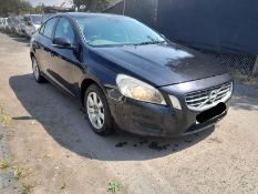 2010 VOLVO S60 ES D3 AUTO 1984CC DIESEL AUTOMATIC SALOON IN BLACK >>--NO VAT ON HAMMER--<<