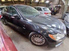 2008 JAGUAR XF LUXURY D V6 AUTOMATIC – 2.7L DIESEL – BLACK >>--NO VAT ON HAMMER--<<
