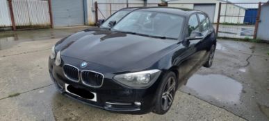 2011 BMW 116D SPORT 1995CC MANUAL DIESEL HATCHBACK IN BLACK