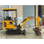 2021 JCB 15C-1 1.5T MINI EXCAVATOR / DIGGER – 1,491 HOURS