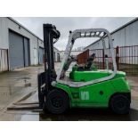 **(INCLUDES CHARGER)** 2003 CESAB 500AC ELECTRIC FORKLIFT – 5,000KG, 5.65M LIFT
