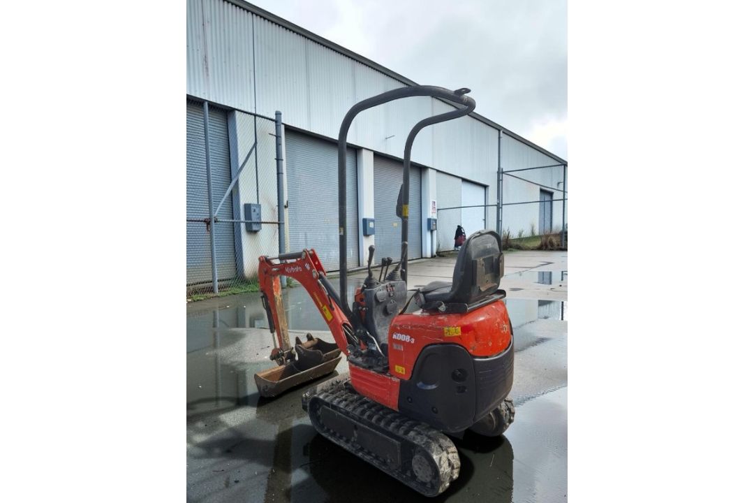 2018 KUBOTA KX008-3 MICRO DIGGER – X2 BUCKETS - Image 3 of 11