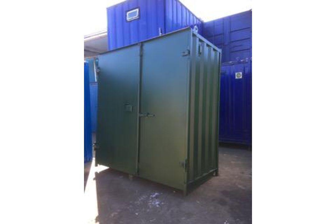 8FT X 4FT STEEL TOOL STORE – SECURE GARDEN & SITE STORAGE UNIT