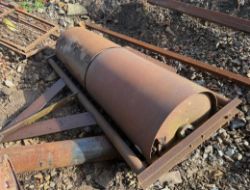 HEAVY DUTY AGRICULTURAL FIELD ROLLER 8FT