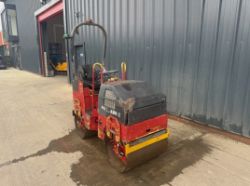 2001 BOMAG BW 80 ADH-2 DOUBLE DRUM VIBRATING ROLLER
