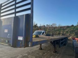 45FT FLAT CONTAINER TRAILER – 3 AXLE – TWIST LOCKS