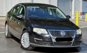 2009 VOLKSWAGEN PASSAT HIGHLINE TDI 140 1.9L DIESEL MANUAL SALOON BLACK >>--NO VAT ON HAMMER--<<