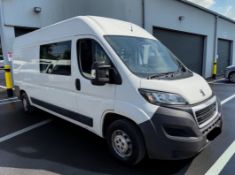 **(ONLY 71K MILEAGE)** 2016 PEUGEOT BOXER 335 L3H2 HDI PANEL VAN 2198CC DIESEL MANUAL