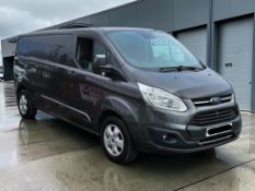 **(ONLY 89K MILEAGE)** 2017 FORD TRANSIT CUSTOM 290 LIMITED L1H1 DIESEL >>--NO VAT ON HAMMER--<<
