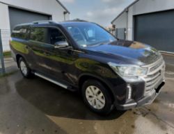 2021 SSANGYONG MUSSO REBEL AUTO 2157CC DIESEL AUTOMATIC PICK UP BLACK