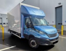 2020 IVECO DAILY 70C18B AUTO 70C180 HI-MATIC DIESEL BLUE AUTOMATIC >>--NO VAT ON HAMMER--<<