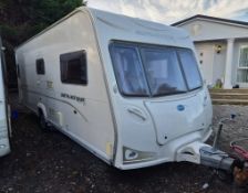 2008 BAILEY SENATOR SERIES 6 INDIANA 4-BERTH FIXED BED TOURING CARAVAN >>--NO VAT ON HAMMER--<<
