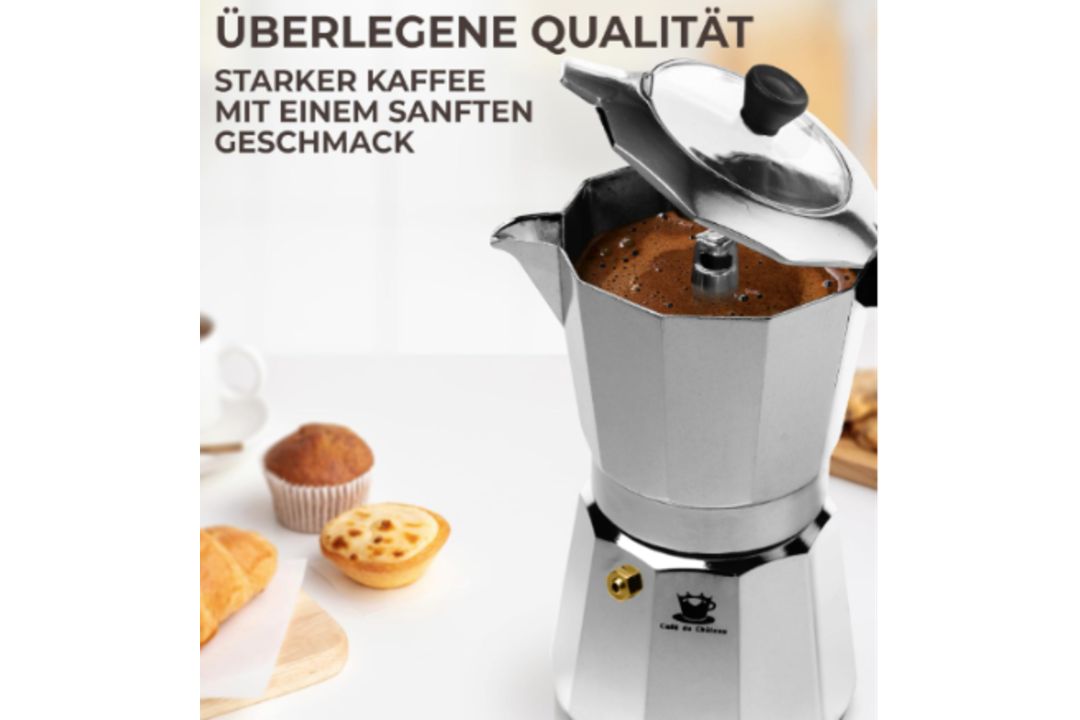 CAFE DU CHATEAU ITALIAN ESPRESSO MAKER X 100 UNITS - Image 2 of 2
