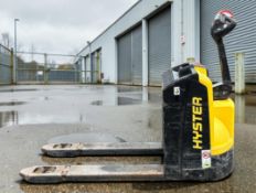 **(INCLUDES CHARGER)** 2020 HYSTER P1.6 1.6 TON ELECTRIC PALLET TRUCK