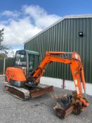 2013 HITACHI ZAXIS 27 MINI EXCAVATOR 3,400 HOURS