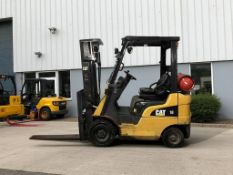 2017 CAT LIFT TRUCKS GP18NT LPG FORKLIFT