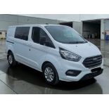 **(ONLY 88K MILEAGE)** 2022 FORD TRANSIT CUSTOM 300LIMITD EBLUE L1H1 >>--NO VAT ON HAMMER--<<