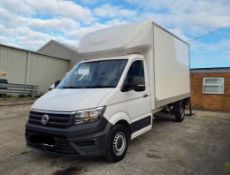 2022 VOLKSWAGEN CRAFTER CR35 STARTLINE TDI 1968CC MANUAL WHITE CHASSIS CAB