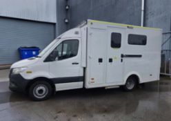 2019 MERCEDES-BENZ SPRINTER 519 CDI AUTO 3.0 DIESEL CHASSIS CAB WHITE >>--NO VAT ON HAMMER--<<
