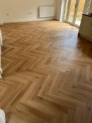 100 SQM (24 BOXES) BRAMPTON CHASE METRO TRENDS MAYFAIR HERRINGBONE GLUEDOWN LVT FLOORING