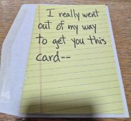 ONE PALLET OF GREETING CARDS - SEE BELOW FOR DESCRIPTION
