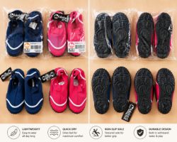 5400X UNITS LAKELAND KIDS WATER OUTDOOR SHOES VARYING SIZES COLOURS