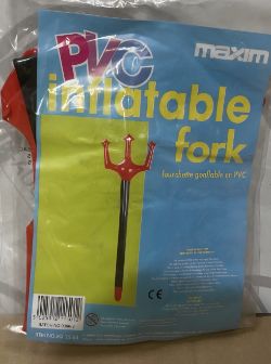 DEVIL INFLATABLE FORKS 40X UNITS 5FT TALL HALOWEEN HEN PARTY
