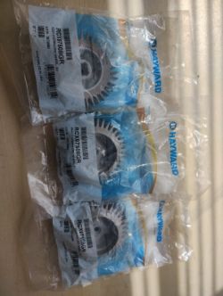 HAYWARD GENUINE PARTS- RCX97508GR ASSY- OVER MOLDED WHEEL SV - JOBLOT OF 3 - NEW IN PACKETS