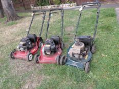 3X EX COUNCIL LAWN MOWERS COMMERCIAL GRADE