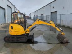2020 JCB 8025 ZTS 2.8T CAB MINI EXCAVATOR