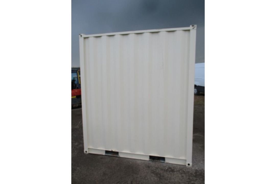 NEW 9-FOOT SECURE SHIPPING CONTAINER – WITH WINDOW & PERSONNEL DOOR - Image 6 of 7