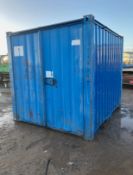10 FT X 8 FT SHIPPING CONTAINER