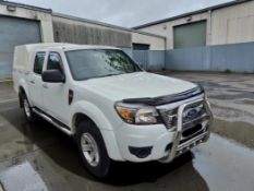 2010 FORD RANGER XL 4X4 D/C TDCI 2499CC DIESEL MANUAL PICK UP IN BRIGHT >>--NO VAT ON HAMMER--<<