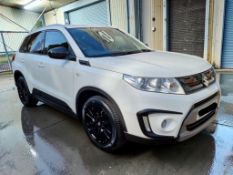 **(ONLY 32K MILEAGE)** 2018 SUZUKI VITARA KURO 1.6 PETROL MANUAL WHITE >>--NO VAT ON HAMMER--<<