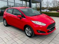 **(ONLY 59K MILEAGE)** 2017 FORD FIESTA ZETEC TURBO 1.0 PETROL MANUAL HATCHBACK RED