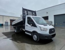 **(ONLY 93K MILEAGE)**2016 FORD TRANSIT 350 2.2 TDCI MANUAL CHASSIS >>--NO VAT ON HAMMER--<<