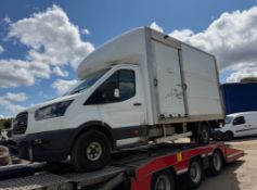 **(ONLY 107K MILEAGE)** 2020 FORD TRANSIT T350 LUTON VAN WITH TAIL LIFT