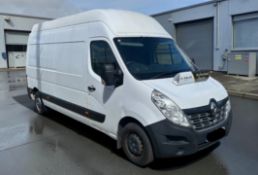 2018 RENAULT MASTER 35 LWB HIGH ROOF PANEL VAN – DIESEL MANUAL