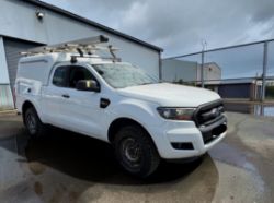 2018 FORD RANGER XL 4X4 TDCI 2.2L DIESEL MANUAL PICK UP IN WHITE