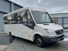 **(ONLY 107K MILEAGE)** 2012 MERCEDES-BENZ SPRINTER 513 CDI WELFARE 17-SEAT MINIBUS (62 REG)