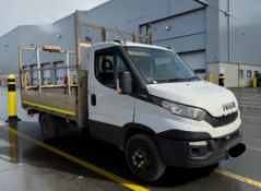 2015 IVECO DAILY 35C13 2.3 DIESEL MANUAL CHASSIS CAB WHITE