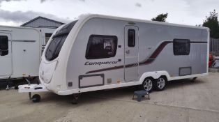 2013 SWIFT CONQUEROR 630 CARAVAN >>--NO VAT ON HAMMER--<<