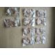 ROSE QUARTZ CRYSTAL CHIP FLOWER TOGGLE CLASP BRACELETS - JOBLOT OF 10 - BRAND NEW - Image 3 of 3