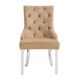 VELVET BUTTON BACK DINING CHAIR - IMPERIAL - Image 3 of 11