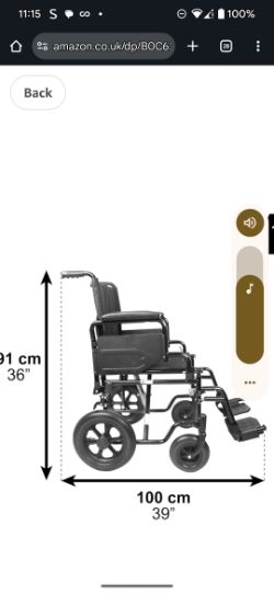 MOBILITY PATIENT WHEELCHAIR